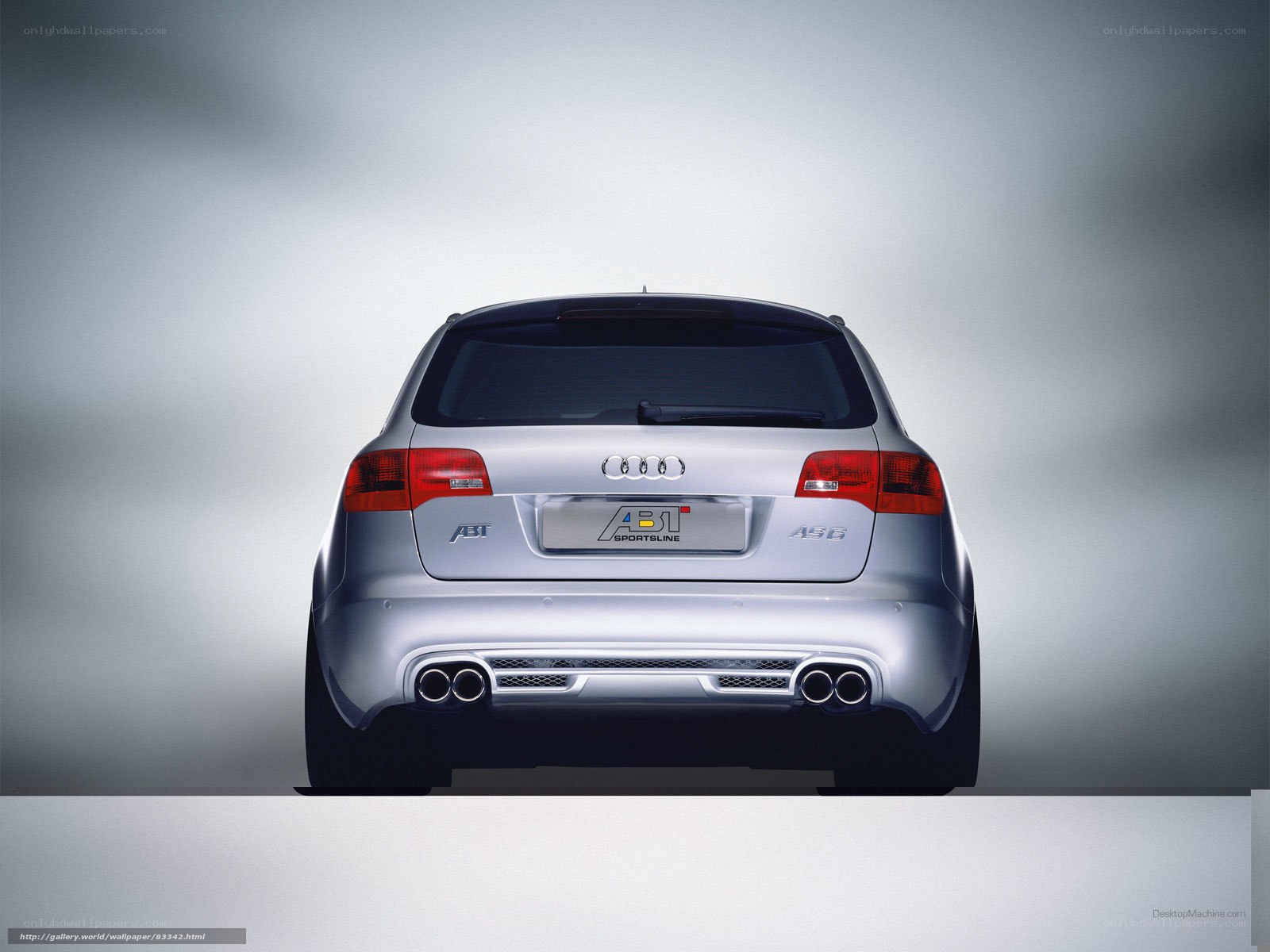 silver audi a6 avant