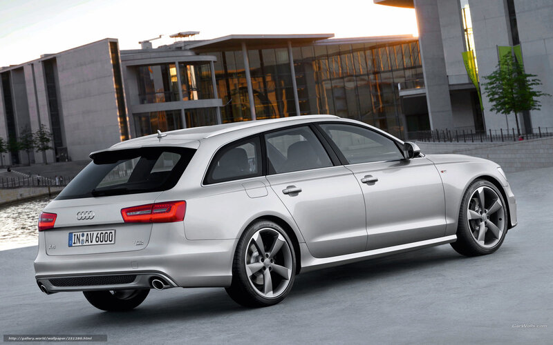 Silver Audi A6 Avant — Calm