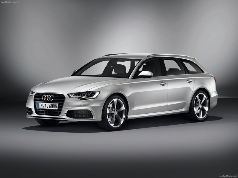 Silver Audi A6 Avant — Neutral