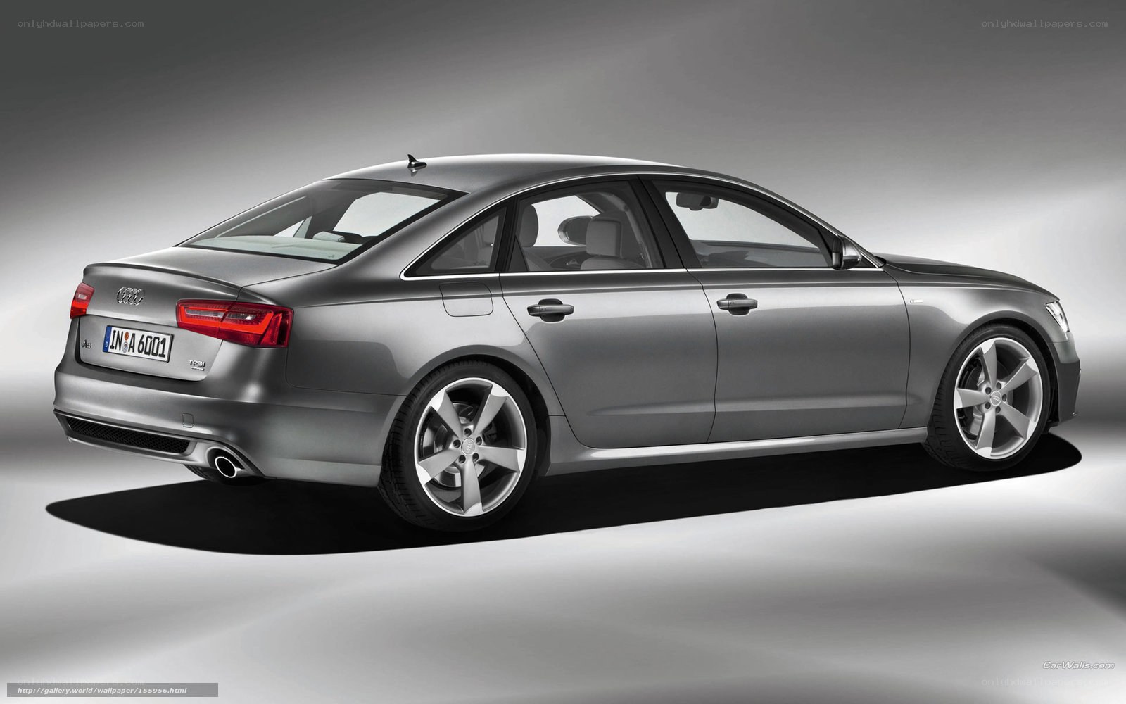 silver audi a6 sedan