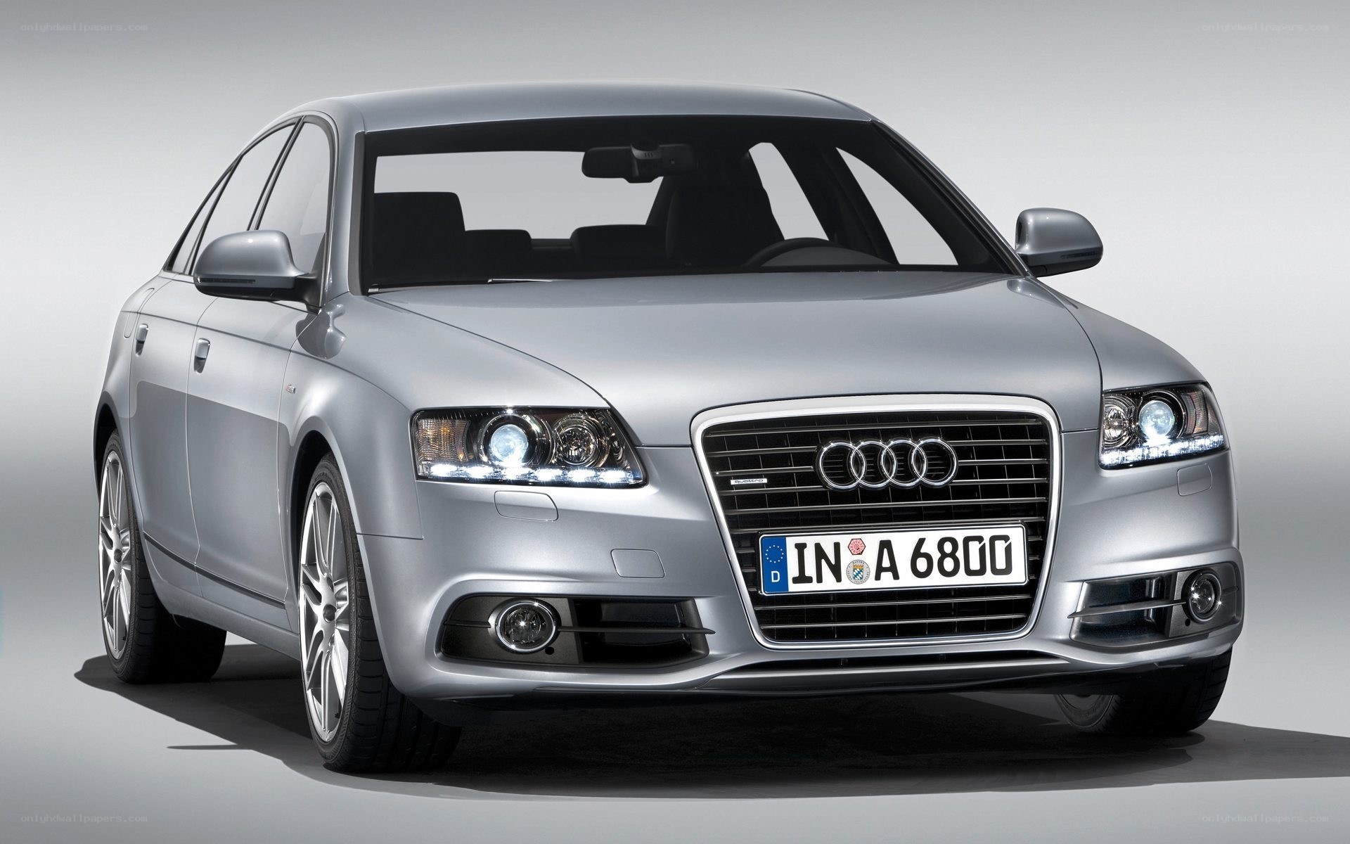 silver audi a6 sedan