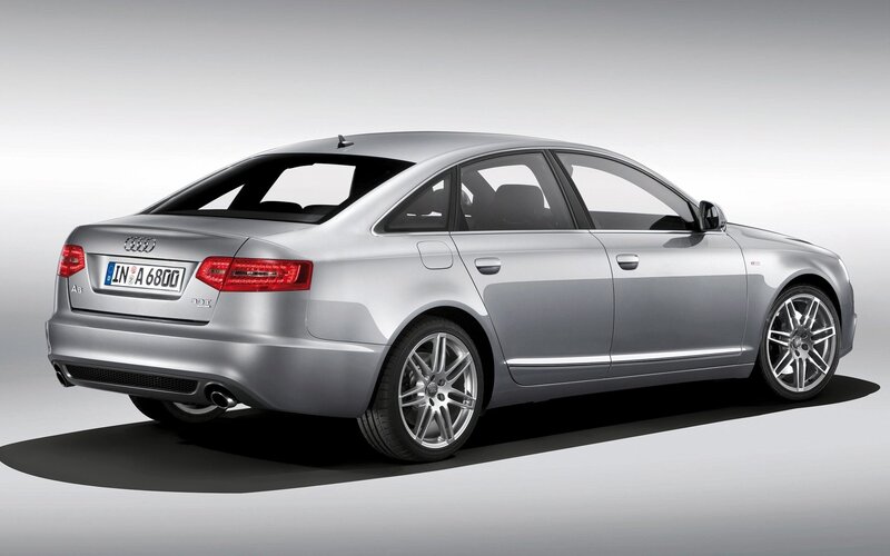 silver audi a6 sedan