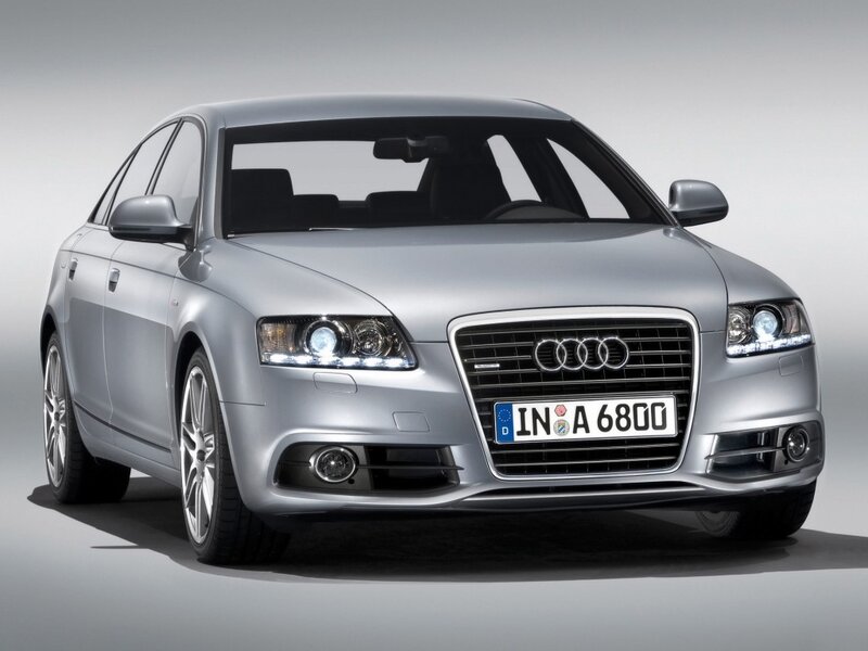 silver audi a6 sedan