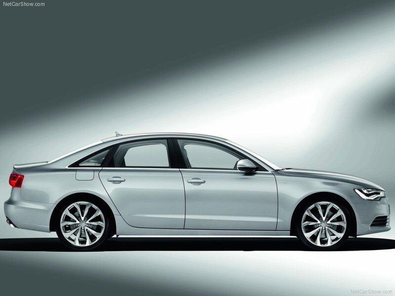 silver audi a6 sedan