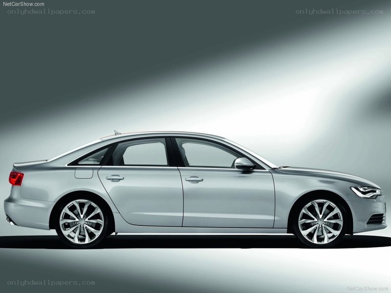 silver audi a6 sedan