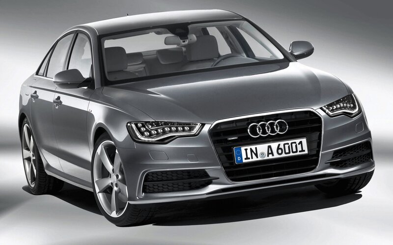 silver audi a6 sedan