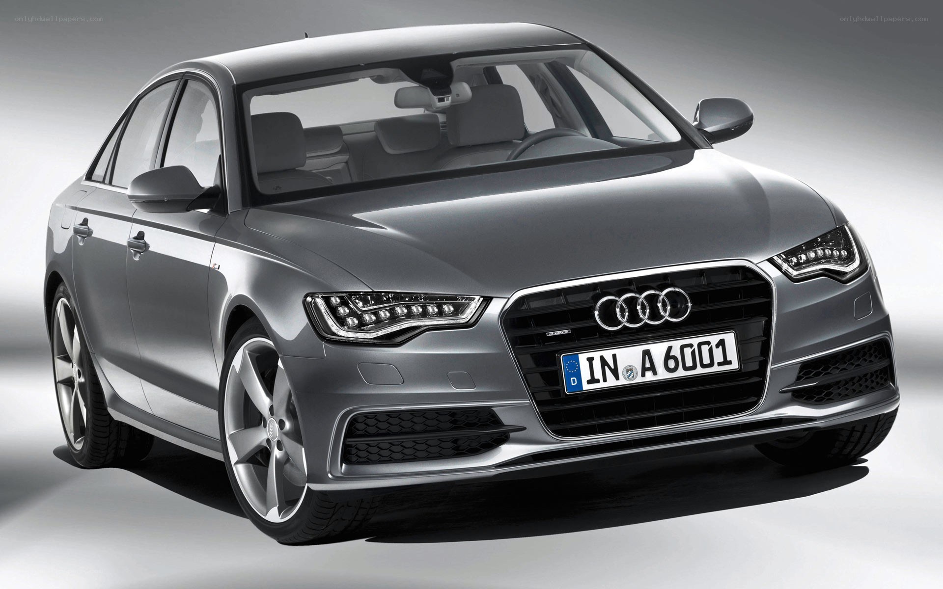 silver audi a6 sedan