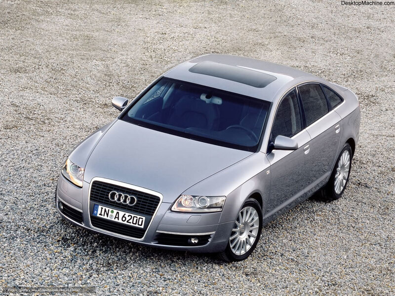 Silver Audi A6 Sedan — Neutral, Photograph