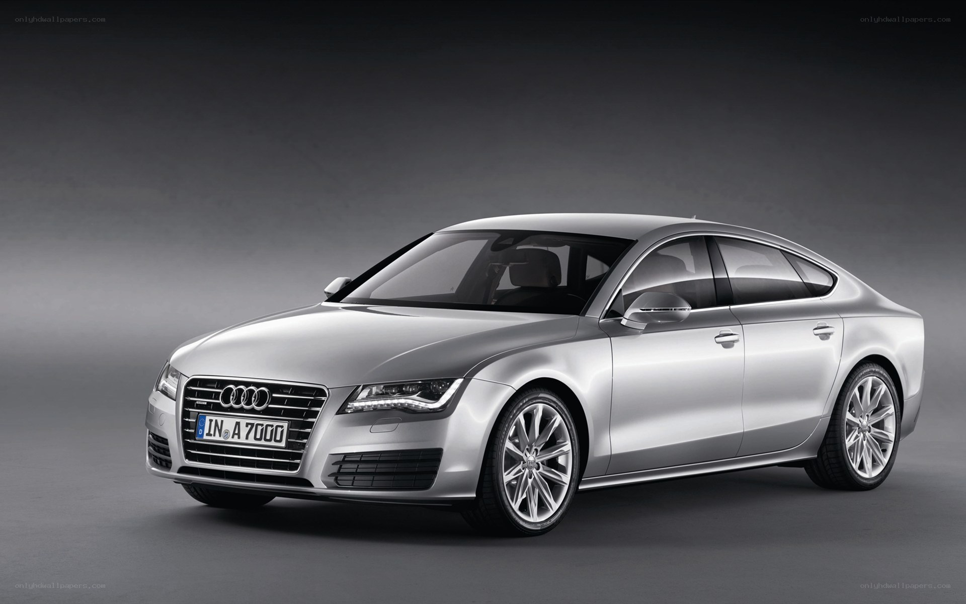 silver audi a7 sedan