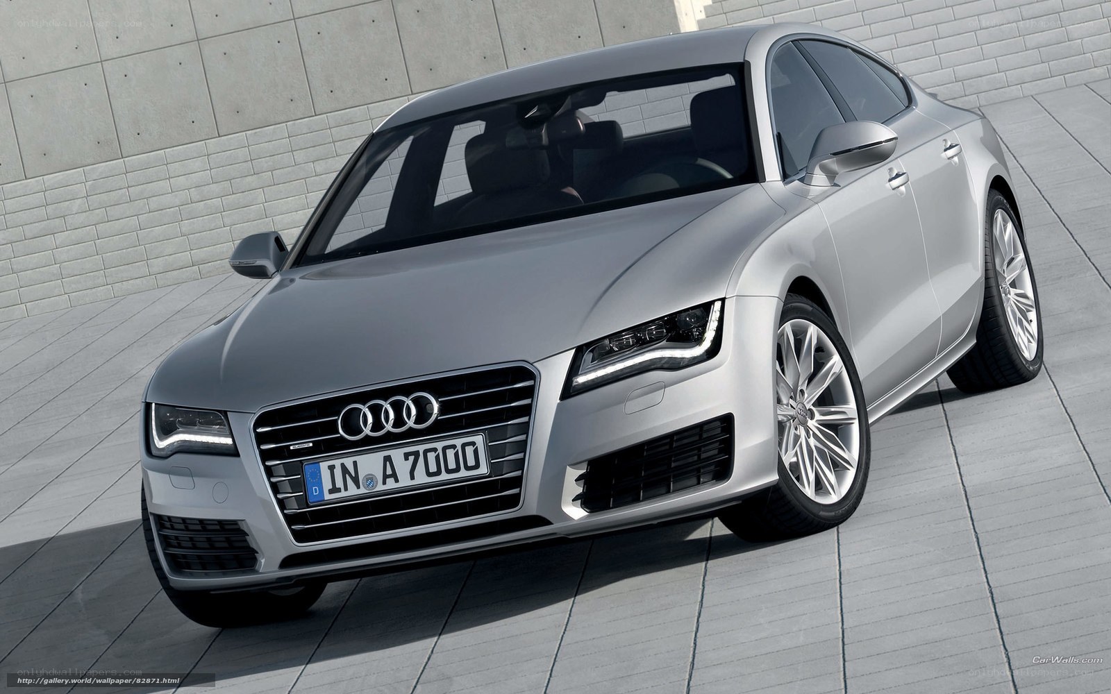 silver audi a7 sedan