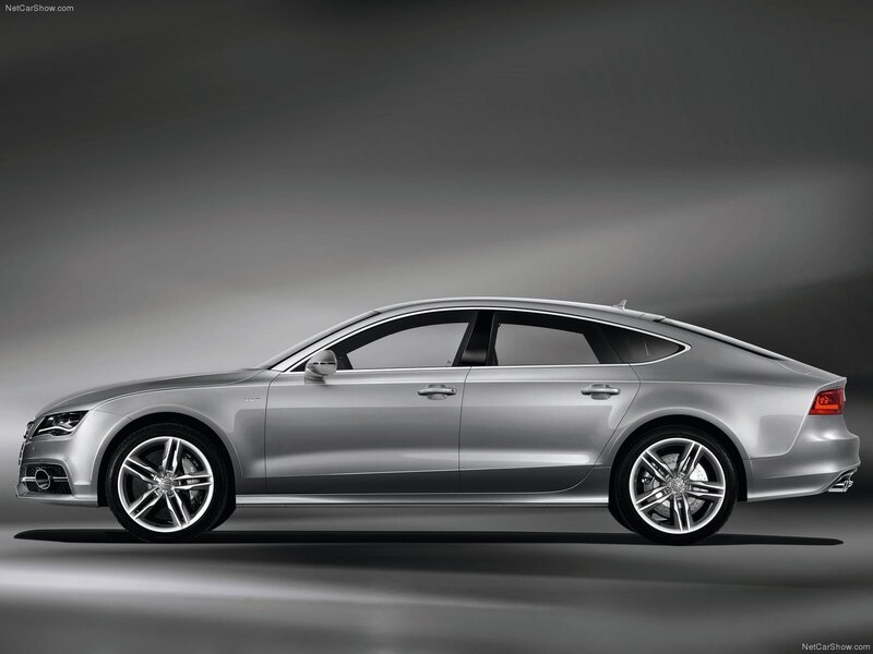 silver audi a7 sportback
