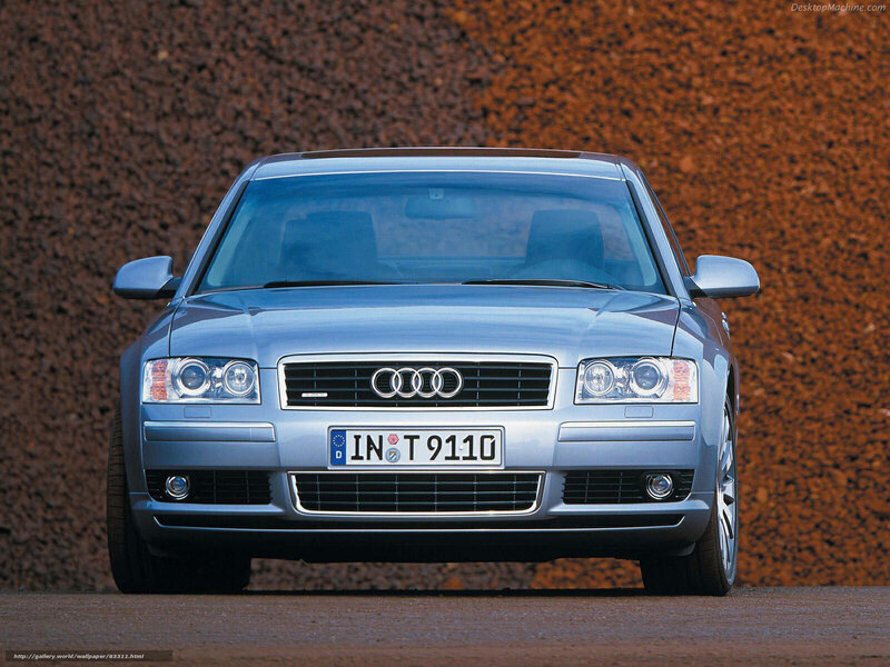 silver audi a8 sedan