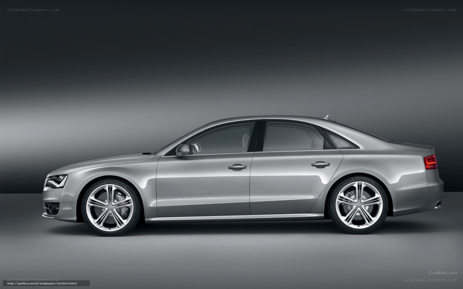 silver audi a8 sedan
