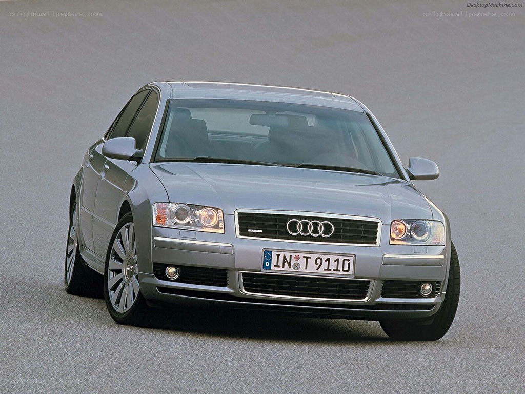silver audi a8 sedan