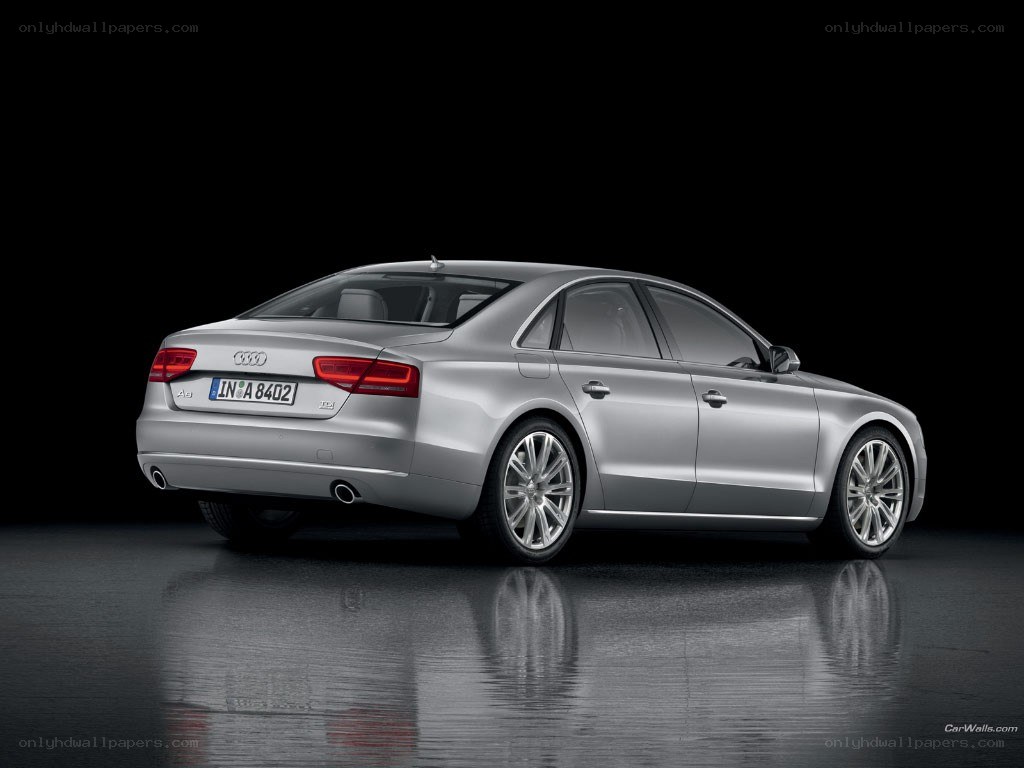 silver audi a8 sedan