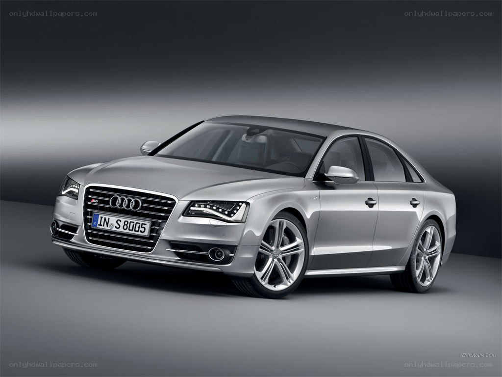 silver audi a8 sedan