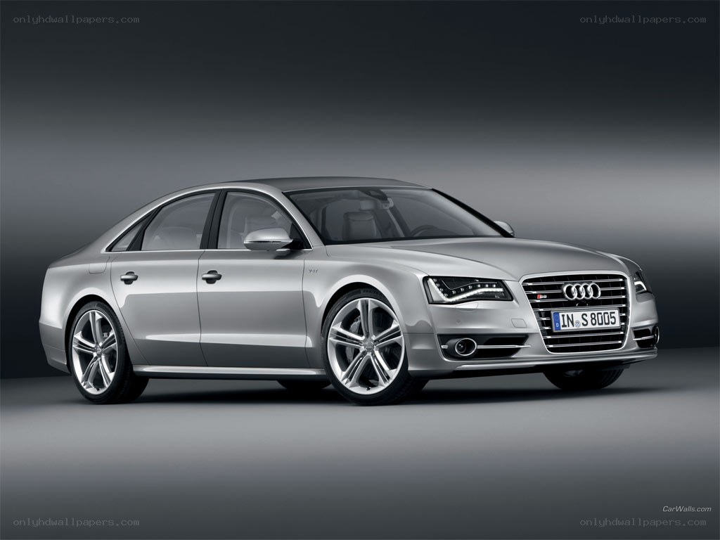 silver audi a8 sedan