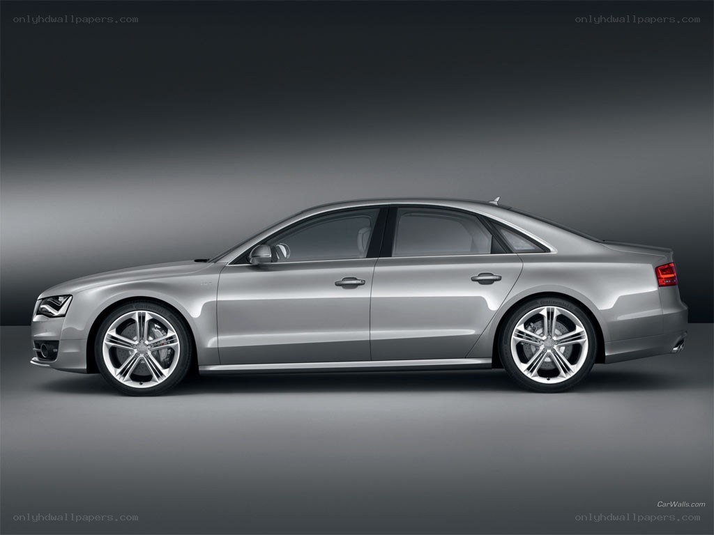 silver audi a8 sedan