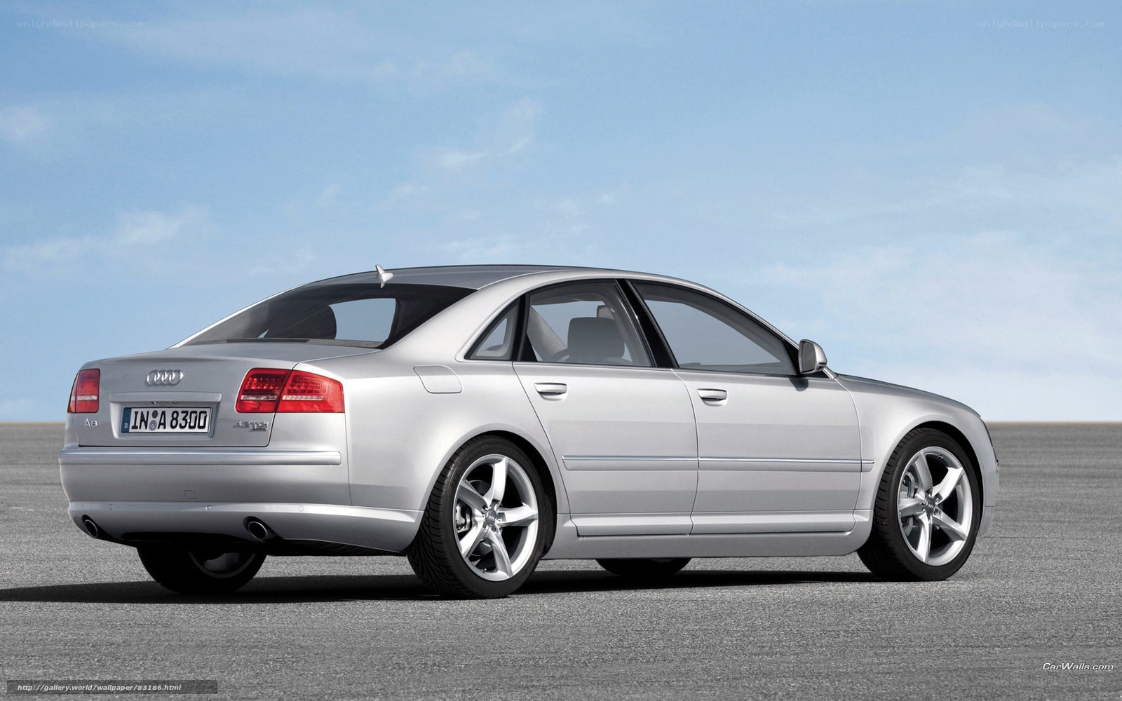 silver audi a8 sedan