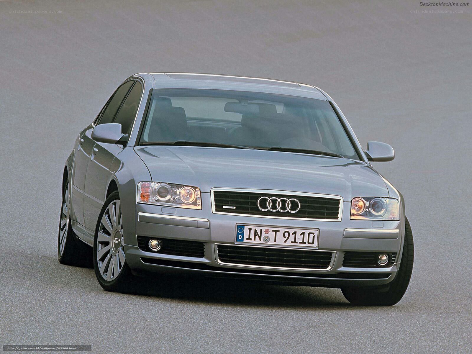 Silver Audi A8 sedan
