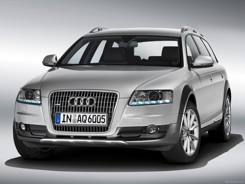 silver audi allroad quattro