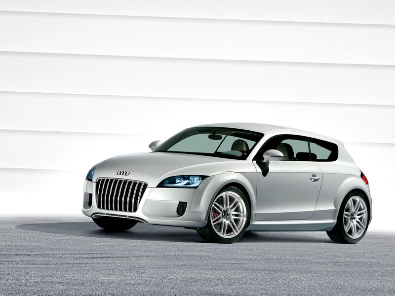 Silver Audi Concept Car — Neutral, Photograph