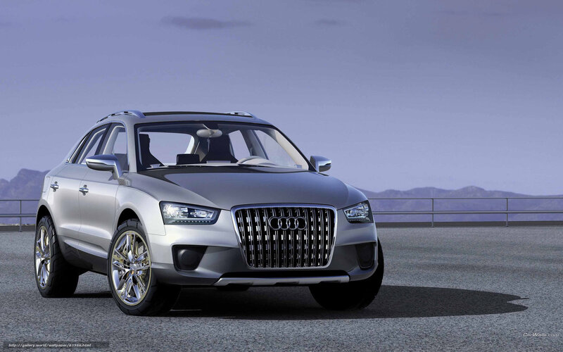 Silver Audi Concept Car — Serene