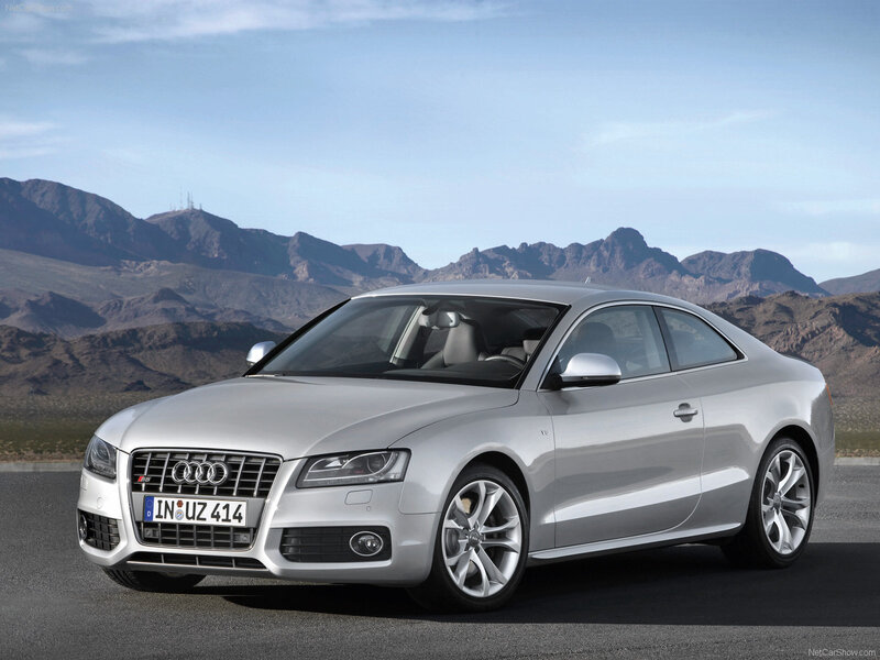 Silver Audi Coupe — Serene