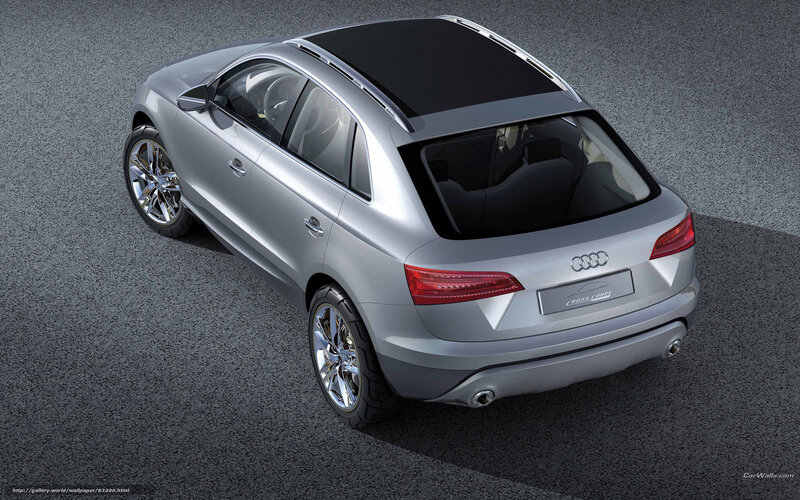 Silver Audi Cross Coupe
