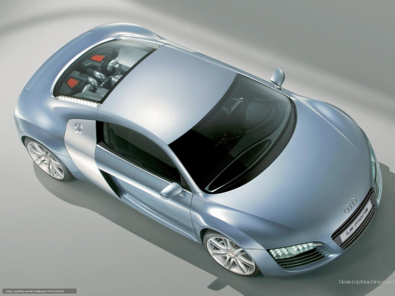 Silver Audi Le Mans Car — Modern