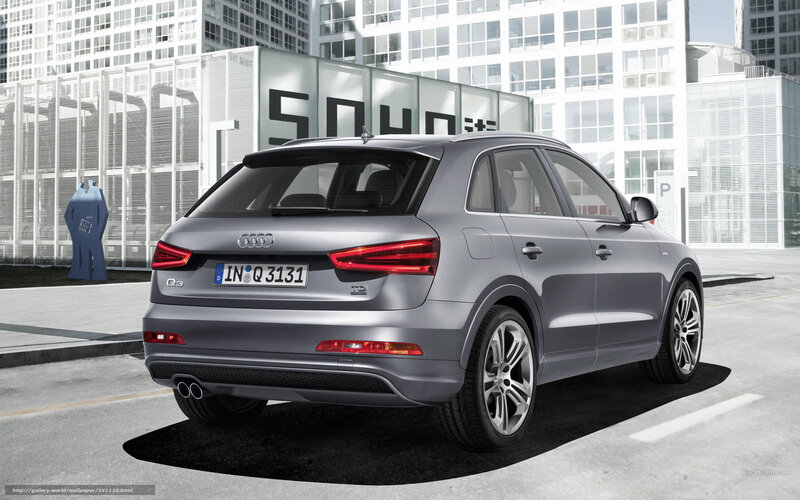 Silver Audi Q3 Suv — Gray, Modern