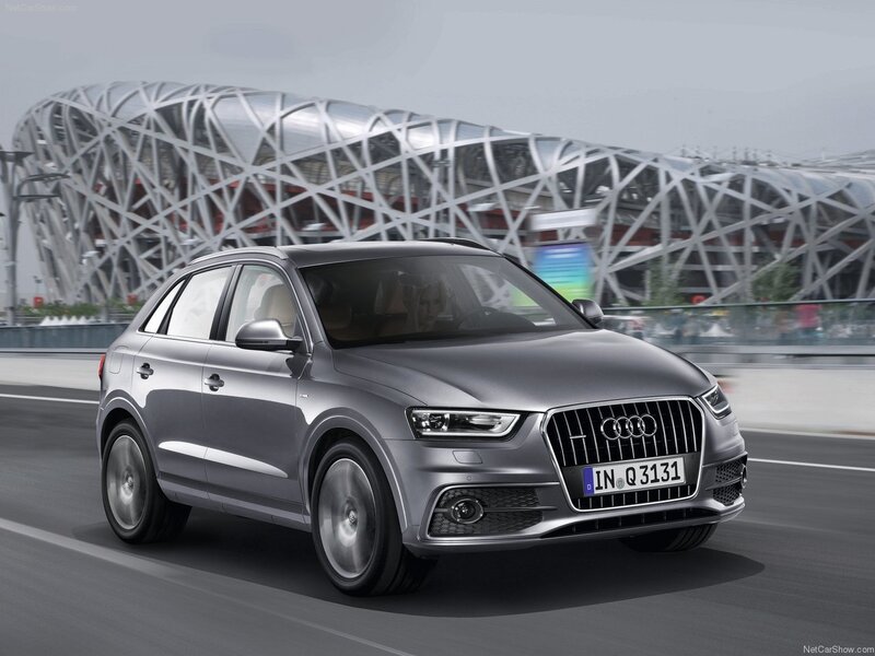 Silver Audi Q3 Suv — Gray