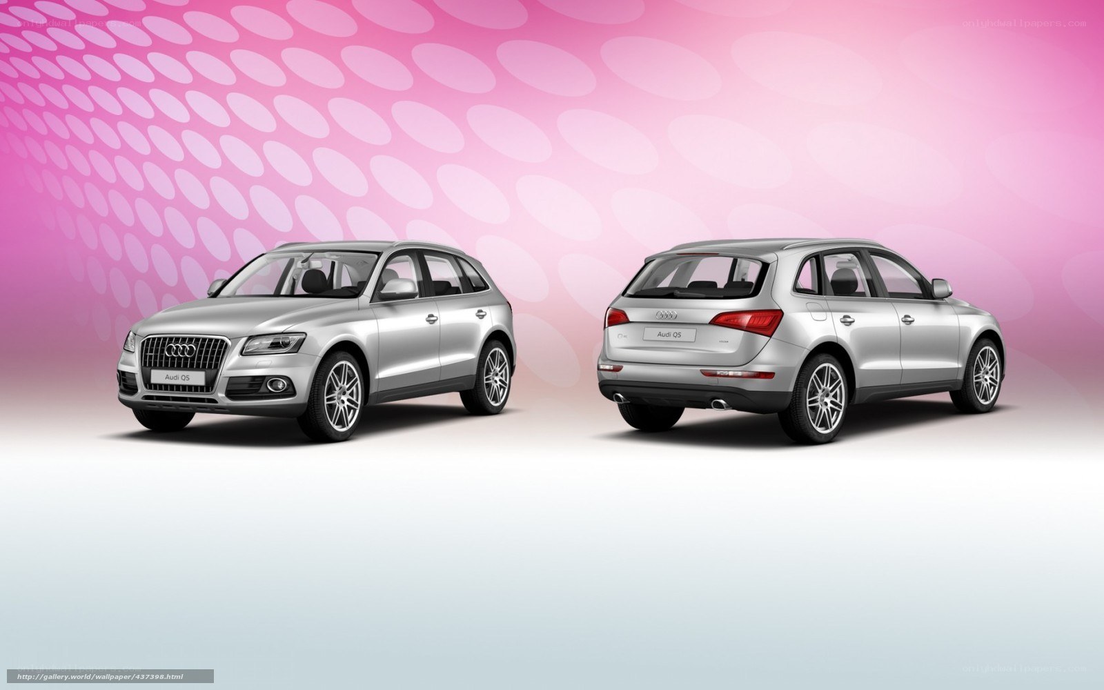 Silver Audi Q5 cars
