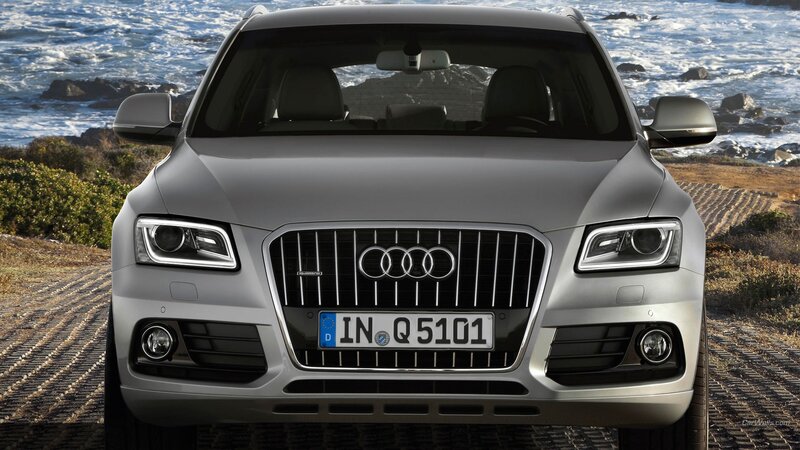 Silver Audi Q5 Suv — Dramatic, Afternoon