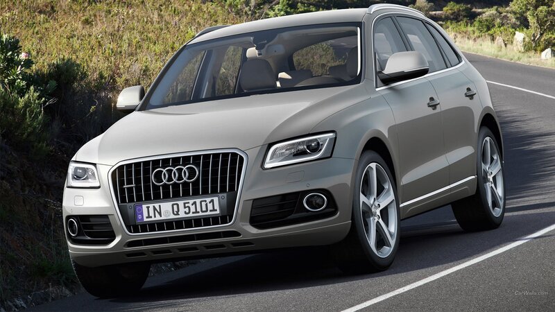 Silver Audi Q5 Suv — Gray, Calm