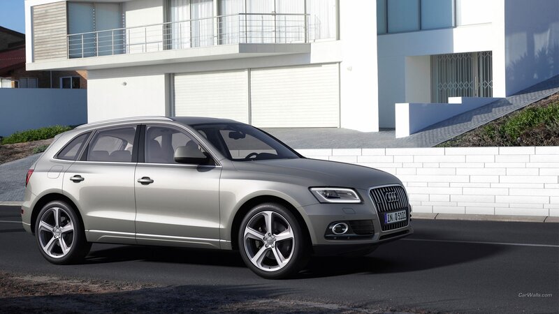 Silver Audi Q5 Suv — Gray