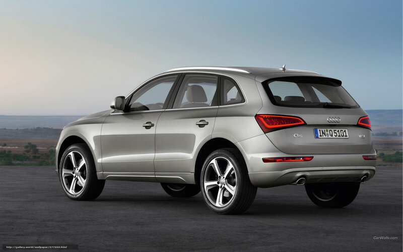 Silver Audi Q5 Suv — Serene, Afternoon, Photograph, Car, Road, Landscape