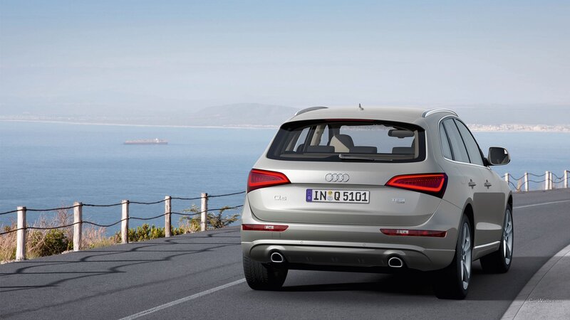 Silver Audi Q5 Suv — Serene, Afternoon