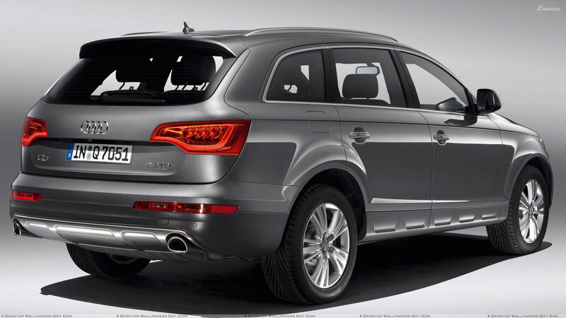 Silver Audi Q7 Suv — Gray, Neutral