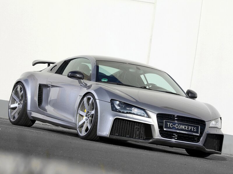 Silver Audi R8 by TC-Concepts