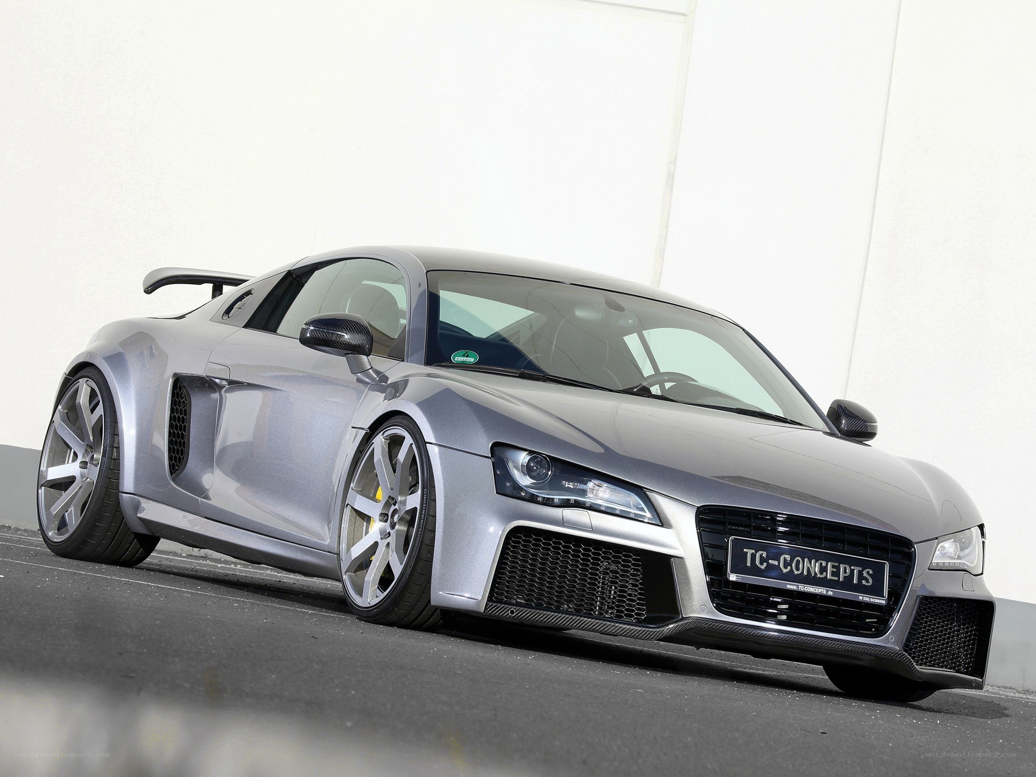 Silver Audi R8 by TC-Concepts