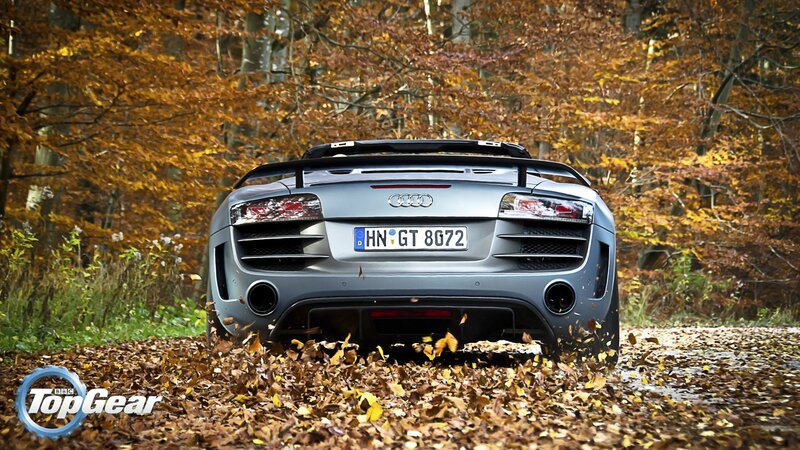 Silver Audi R8 Car — Brown