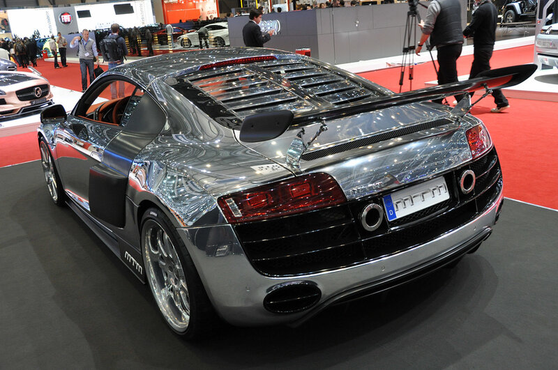 Silver Audi R8 Sports Car — Neutral