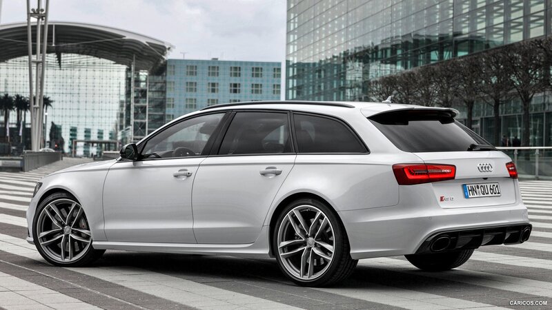 Silver Audi Rs6 Car — White