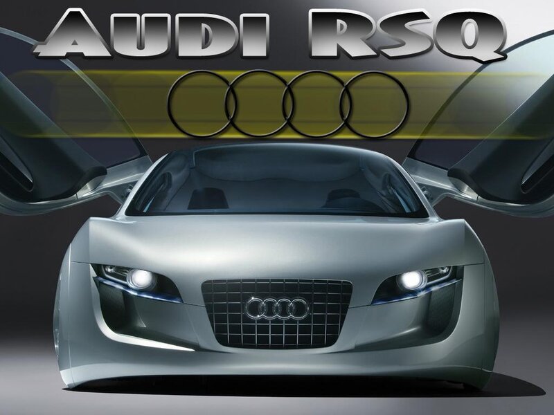 Silver Audi Rsq Concept