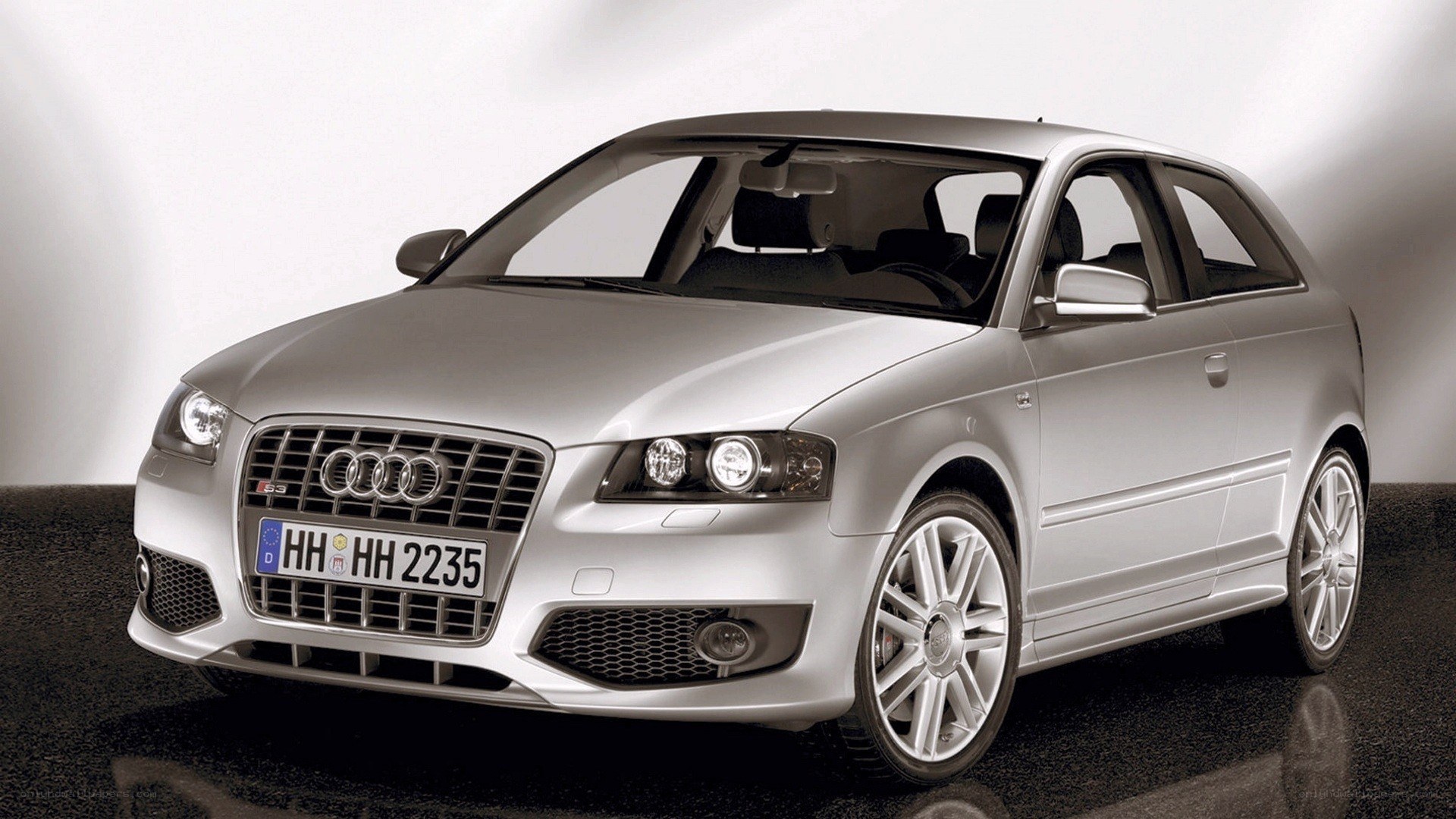 silver audi s3 hatchback