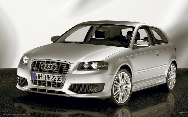 Silver Audi S3 Hatchback