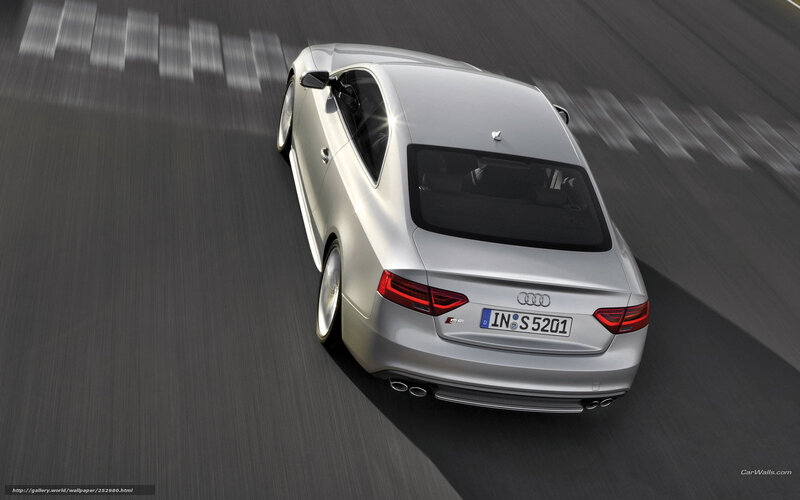 silver audi s5 in motion