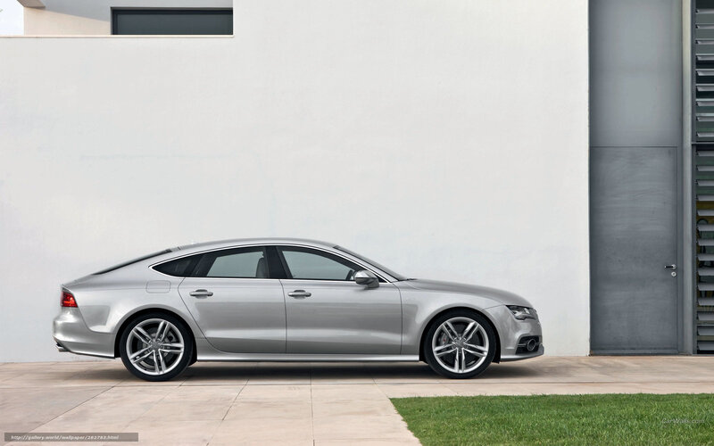 Silver Audi Sedan — Calm