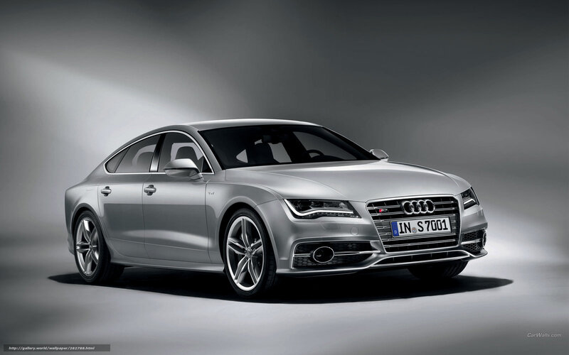 Silver Audi Sedan — Dramatic, Photograph, Car, License Plate